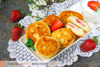 Cheesecakes con fragole