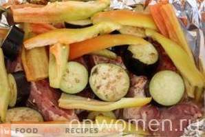 Vistas gaļa ar baklažāniem un kartupeļiem