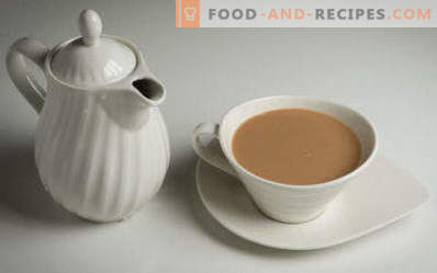 Tēja ar pienu: ieguvumi un kaitējums