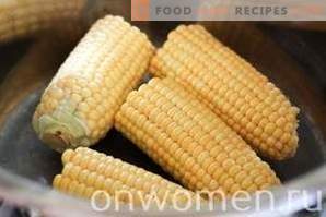 Kā pagatavot kukurūzu uz pannas pannā