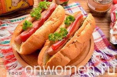 Hot dog at home