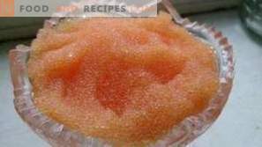 Hoe gezouten caviar peled