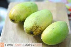 Kā uzglabāt mango