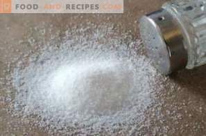 Kā izmērīt 100 gramus sāls