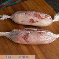 Diētiskā liellopu gaļa ar vistas fileju