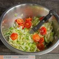 Kāposti un cūkgaļas salāti - ātri un ļoti garšīgi