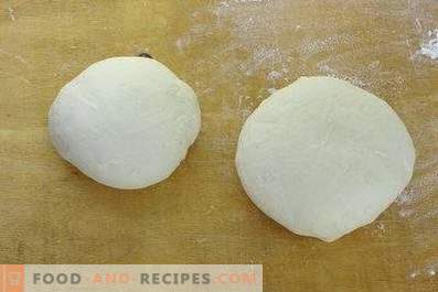 Yeast dough for pies