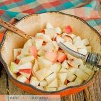 Dārzeņu sautējums ar āboliem ziemai ir neparasts un ļoti garšīgs